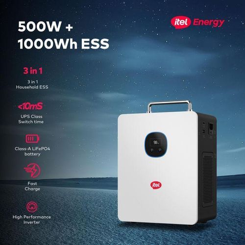 itel Power Tank 500W Inverter + 1kWh